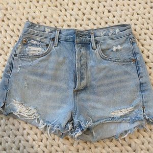Agolde Jaden High Rise Shorts
